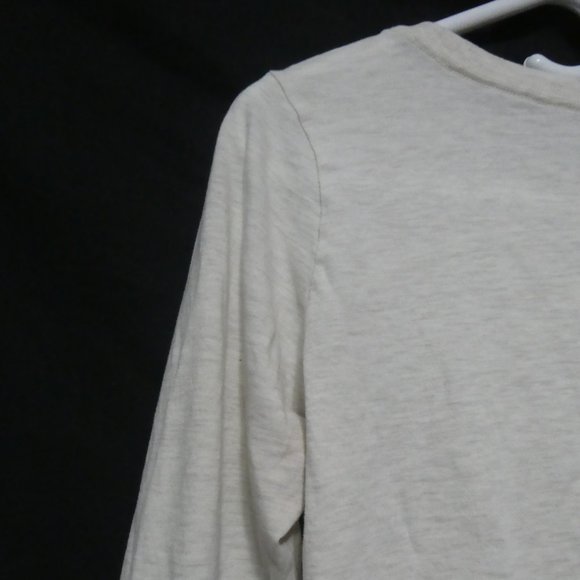 OLD NAVY | medium | long sleeve shirt with Peace Symbol design on front | EUC - Picture 11 of 16